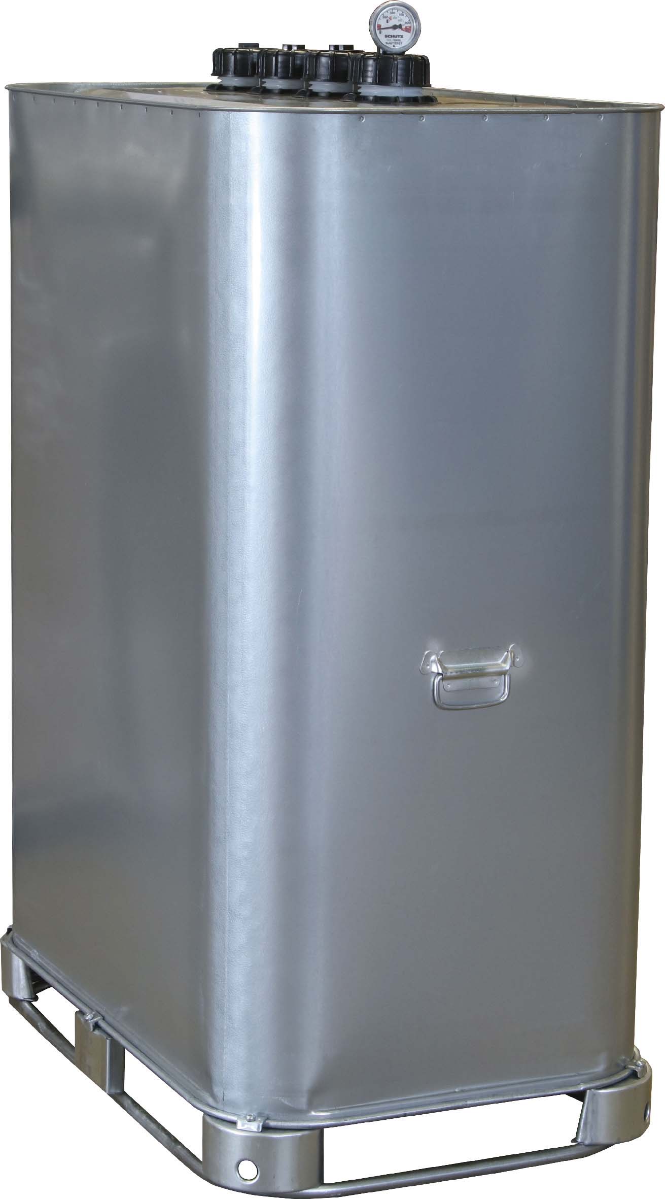 Cuve de stockage gasoil galvanisée 1000L double paroi SCHUTZ - 08120