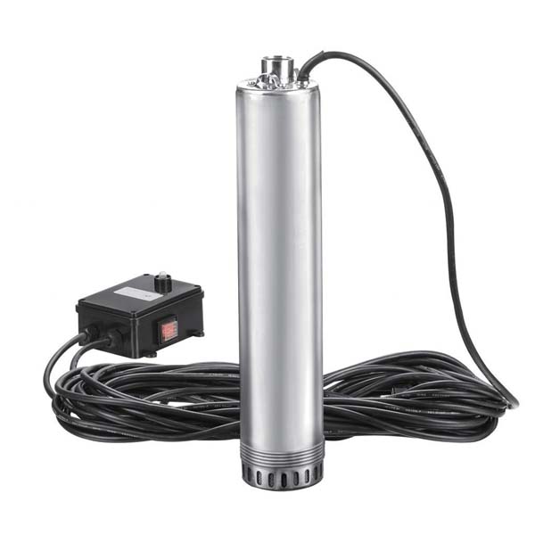 Pompe immergée grande profondeur 15 m 900w débit maximum 4500 l/h - 08148