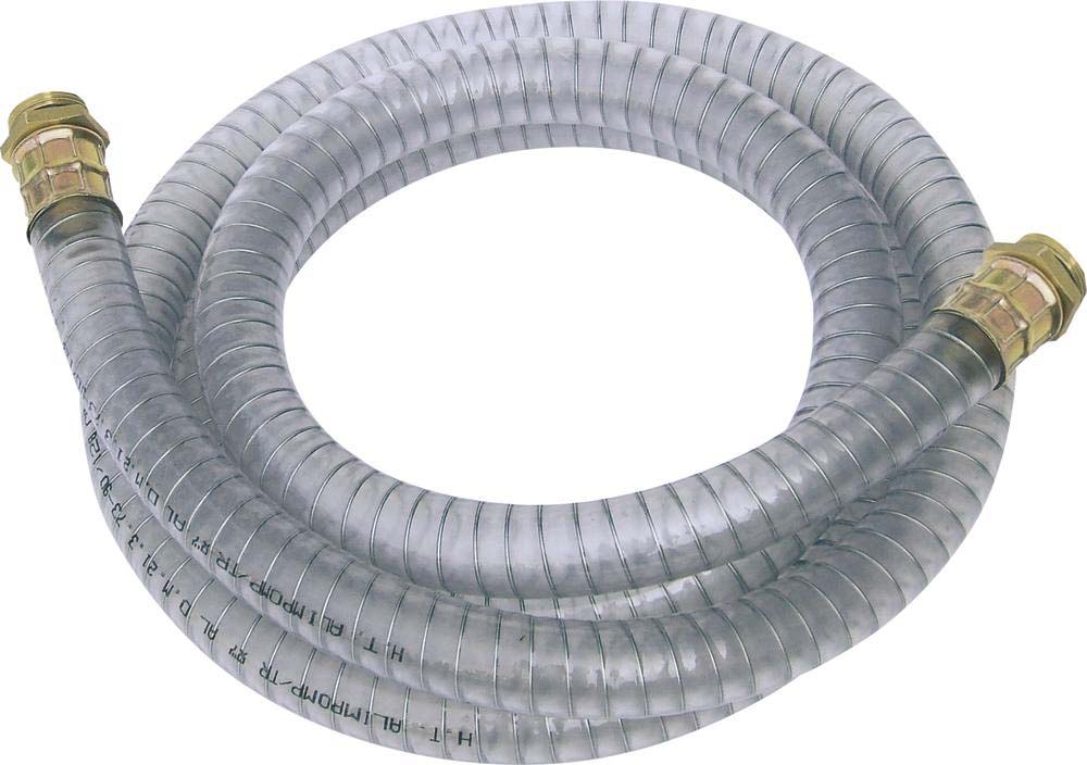 Tuyau d'aspiration 4m 25mm avec raccord mâle 1" PIUSI - 08204