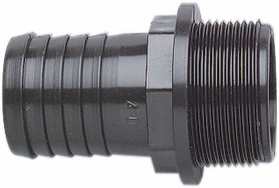 Raccord male/male droit 1'1/2x40pvc - 08289