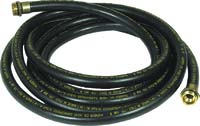 Tuyau gasoil renforcé 1m 25mm avec raccord mâle 1