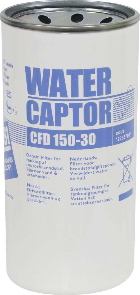 Cartouche filtre gasoil/eau 150l/mn PIUSI - 08413