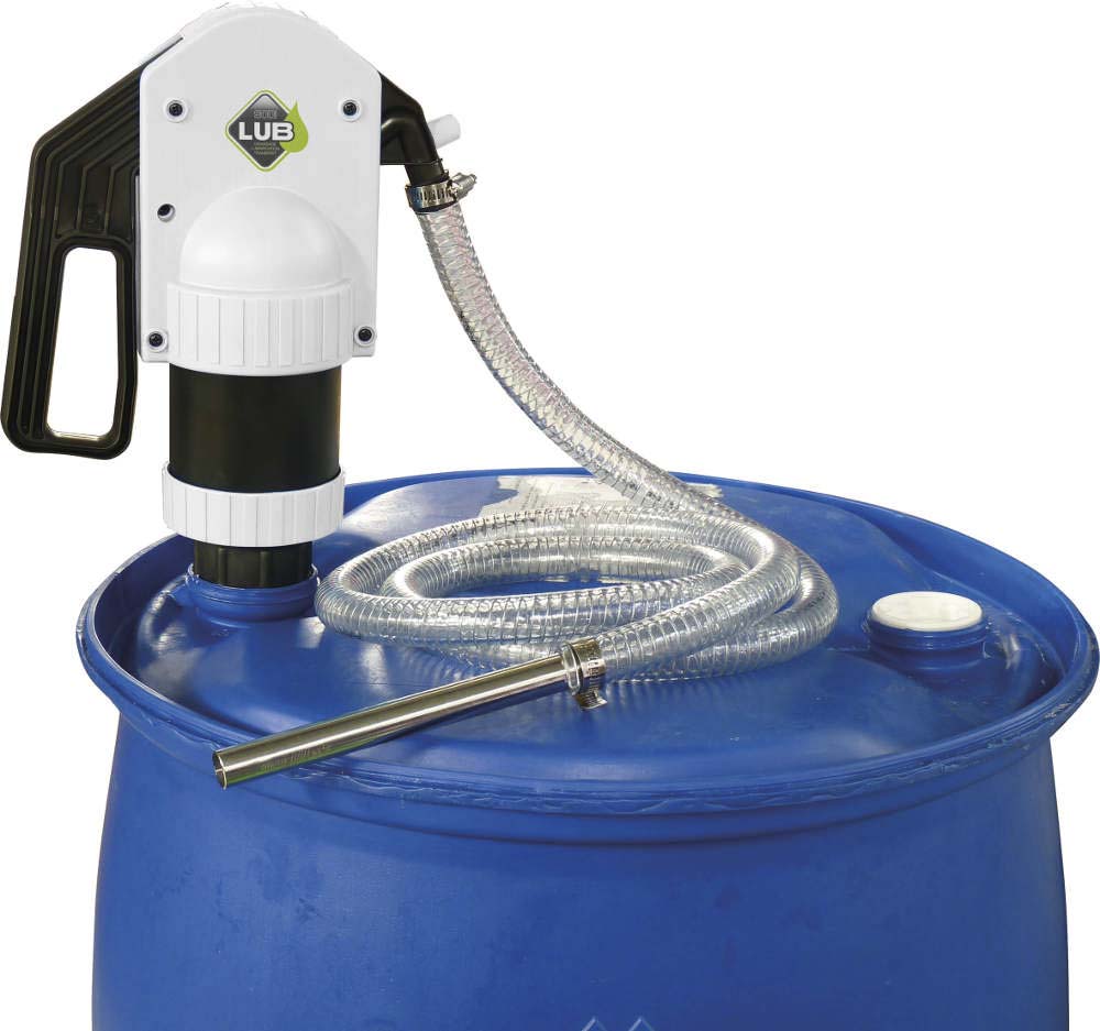 Pompe manuelle AD blue pour fûts de 60 à 200 litres SODILUB - 08445
