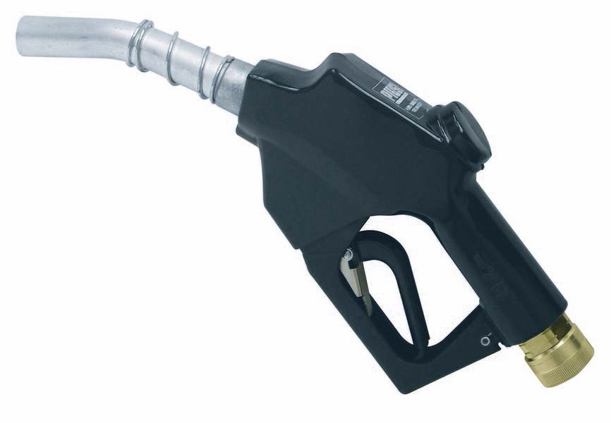 Pistolet gasoil métallique à arrêt automatique 120 l/min raccord tournant femelle 1