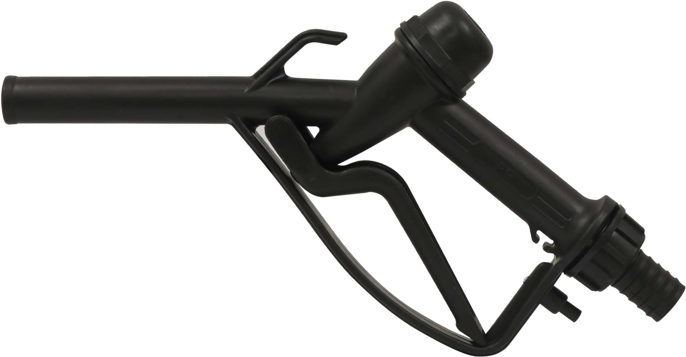 Pistolet gasoil plastique 40 l/min avec raccord mâle pour tuyau de 19mm STILKER - 08455