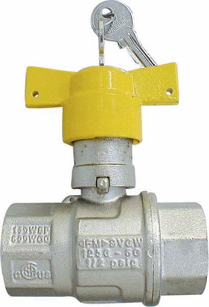 Vanne a cle f/f 1' PIUSI - 08531