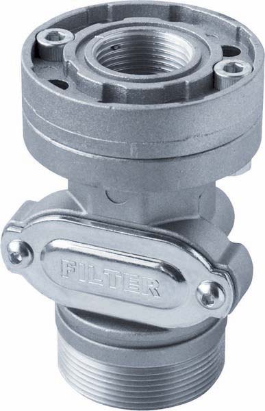 Raccord 2' a clapet+bride p/montage deporte PIUSI - 08566