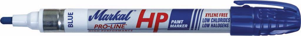 Feutre à peinture liquide permanent bleu surface huileuse MARKAL - 08716