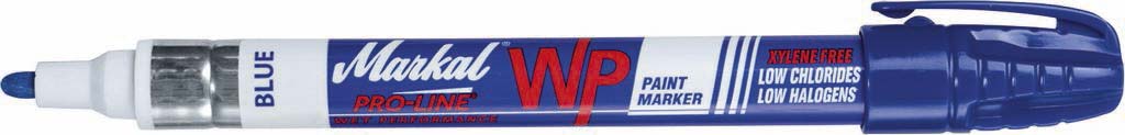 Feutre à peinture liquide permanent bleu surface humide MARKAL - 08728