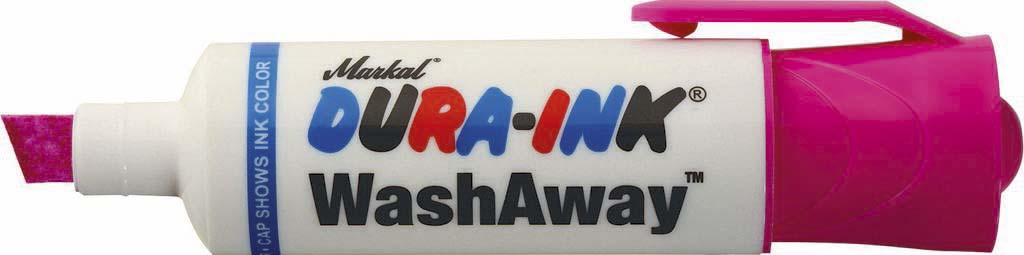 Feutre rose a encre effacable pour marquage temporaire washaway MARKAL - 08785