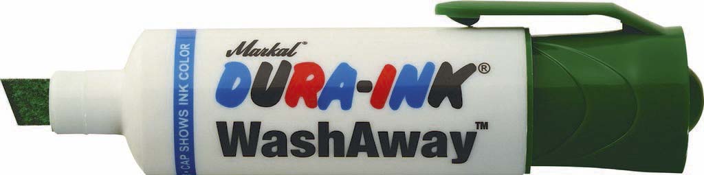 Feutre vert a encre effacable pour marquage temporaire washaway MARKAL - 08787