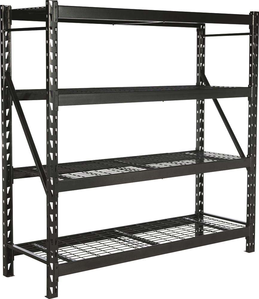 Etagère/rayonnage d'atelier 4 tablettes 1829x1829x610mm max 2t STILKER - 09006