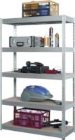 Meuble 5 etageres 320kg/tabl.+clips STILKER - 09067