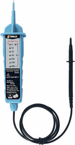 Voltmetre 6 a 400 v ac/dc ip54 DRAKKAR EQUIPEMENT - 09093