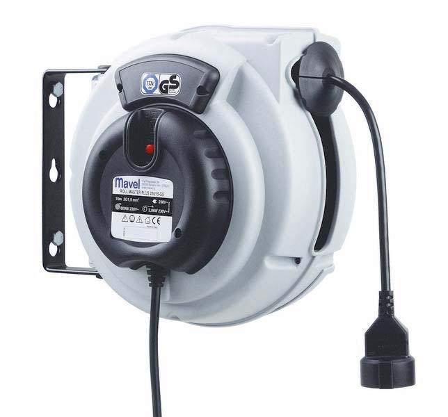 Enrouleur électrique automatique HO7RN-F 10m 3G2,5mm² 230V MAVEL - 09442