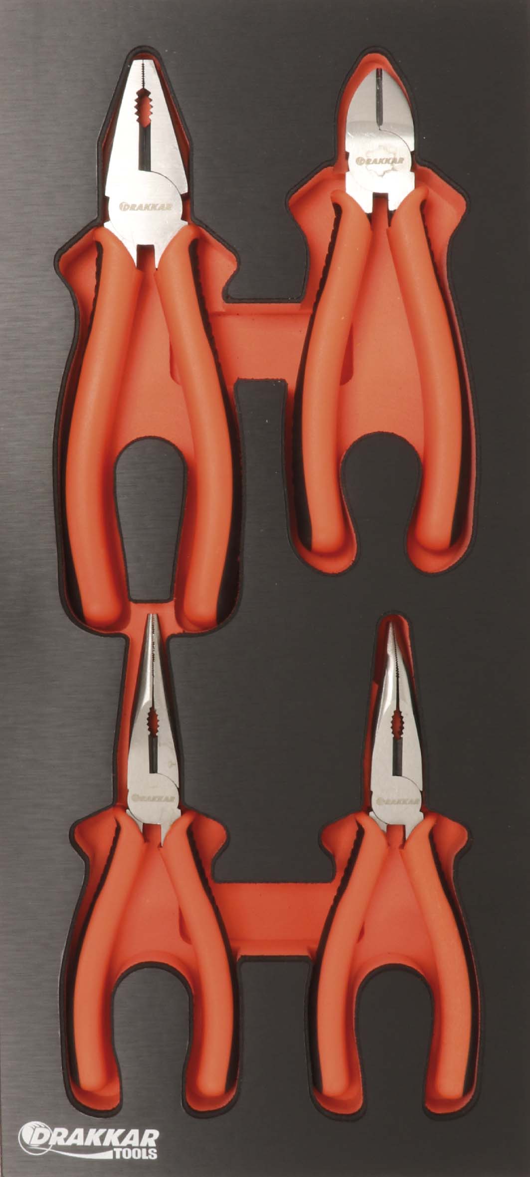 Module mousse finition metal pinces classiques DRAKKAR TOOLS - 09712