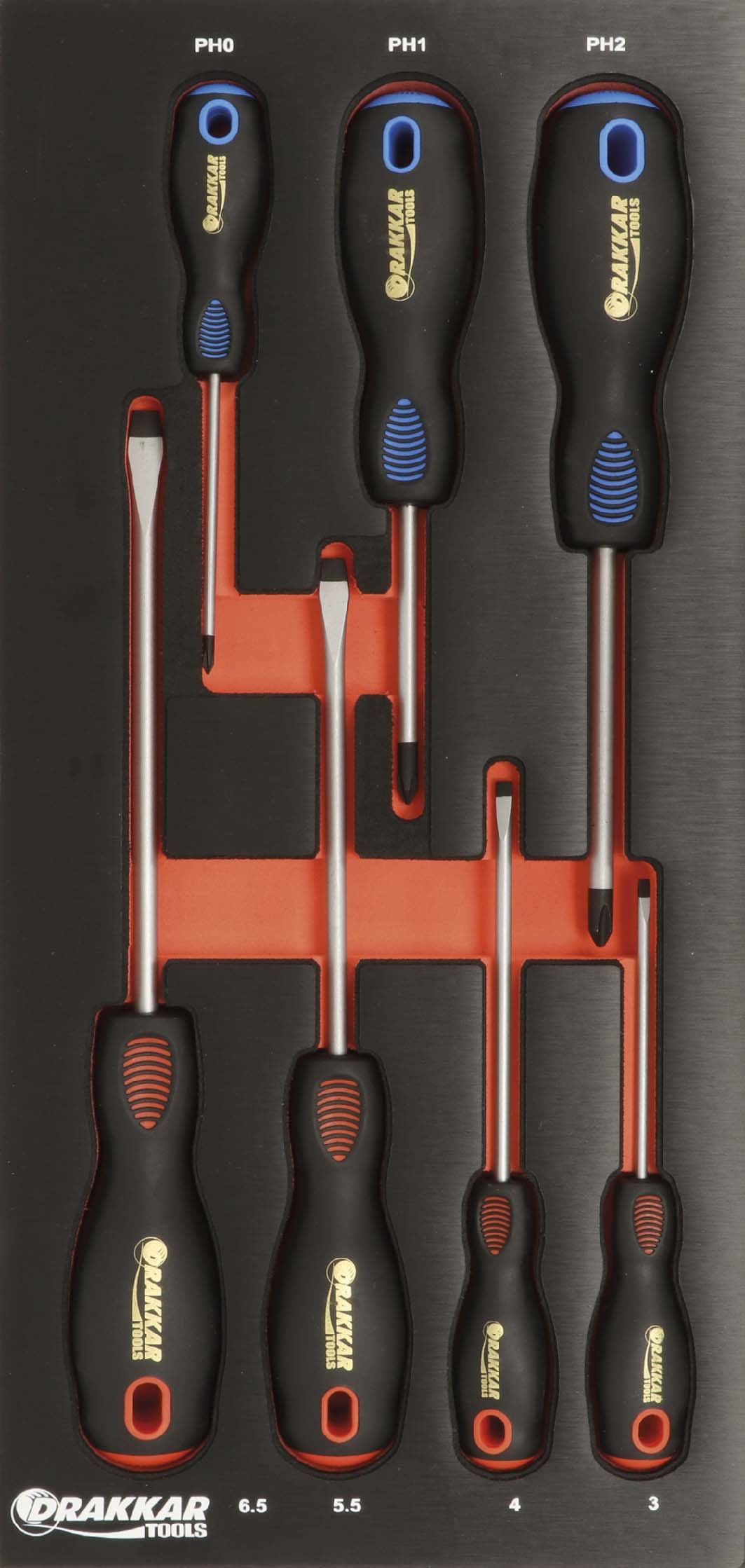 Module mousse finition metal tournevis DRAKKAR TOOLS - 09715