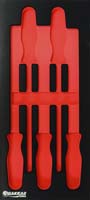 Module mousse 395x178mm métal vide pour limes DRAKKAR TOOLS - 09767