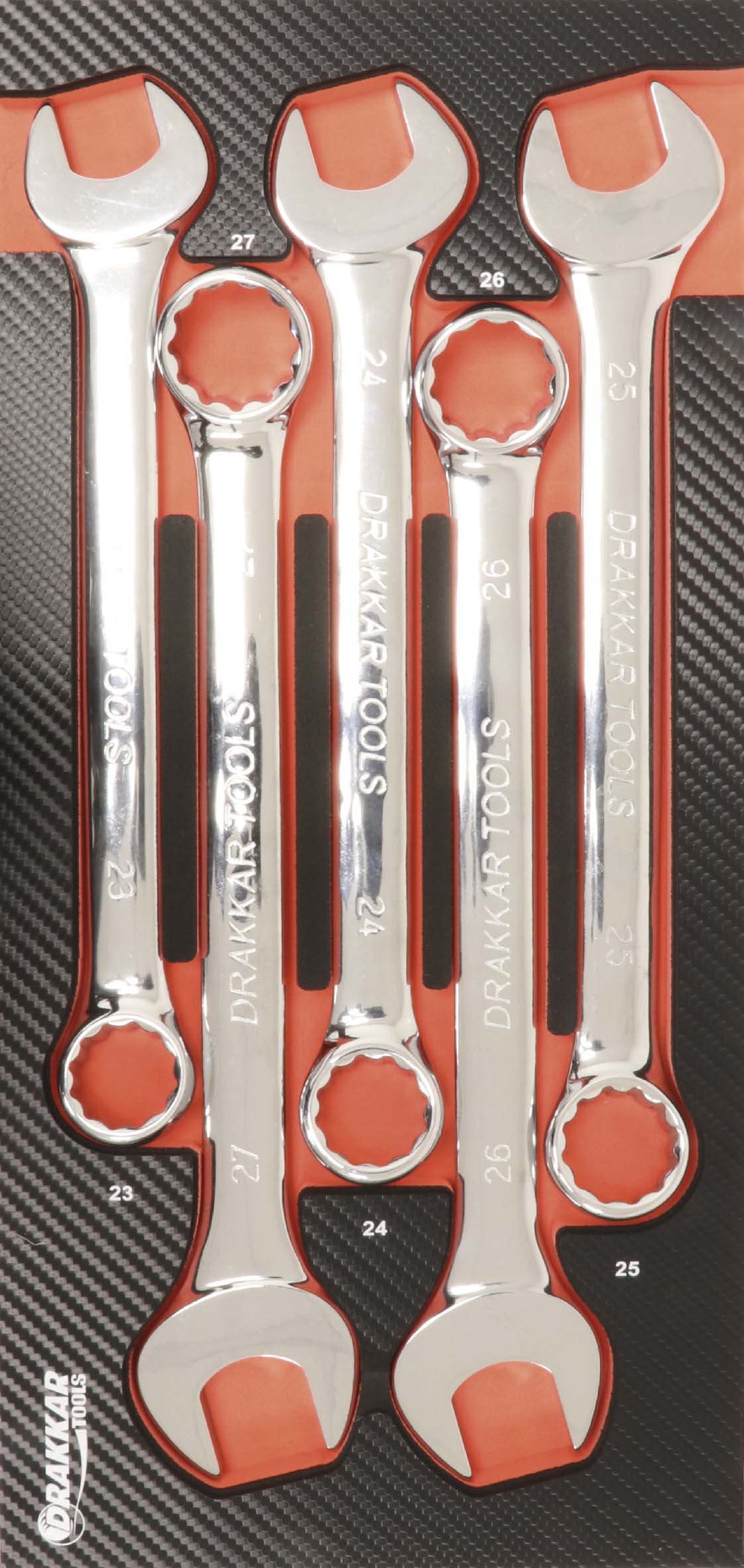 Module mousse finition carbone cles mixtes 23 DRAKKAR TOOLS - 09871