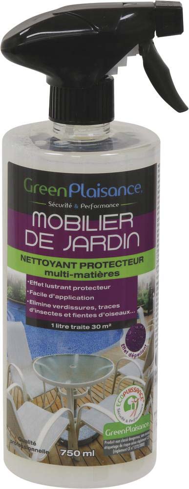 Nettoyant/protecteur mobilier de jardin alu et pvc GREEN PLAISANCE - 09932