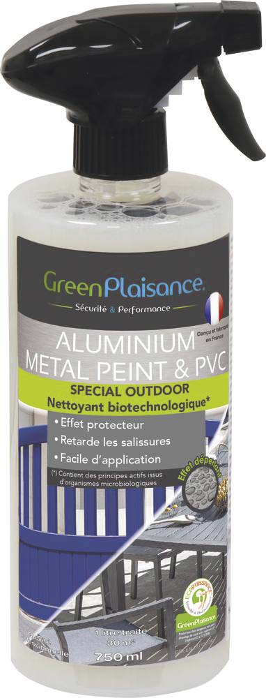 Nettoyant/protecteur spécial portail et menuiserie - flacon spray de 750ml GREEN PLAISANCE - 09936