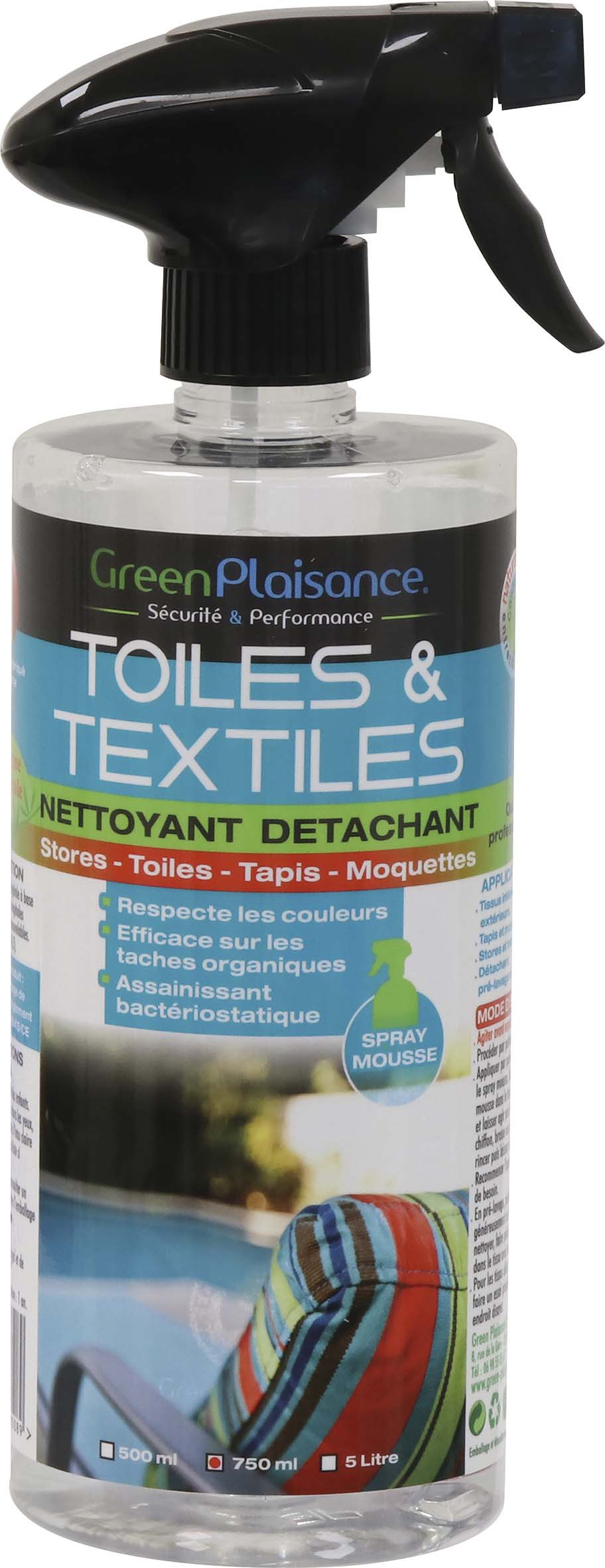 Detachant tissus 750ml GREEN PLAISANCE - 09938