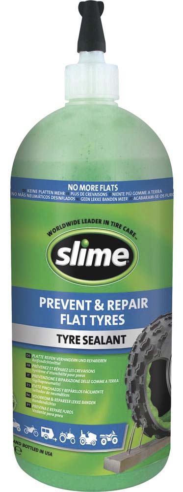 Gel anti-crevaison - bidon de 946ml - pneu tubeless SLIME - 10076