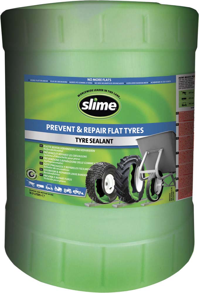 Gel anti-crevaison - tonnelet de 18,9L - pneu tubeless SLIME - 10080