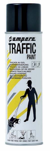 Aerosol 650ml traceur de ligne noir AMPERE - 10281
