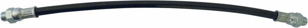 Flexible rilsan 8mm M10 300mm pour pompe à graisse UMETA - 10320