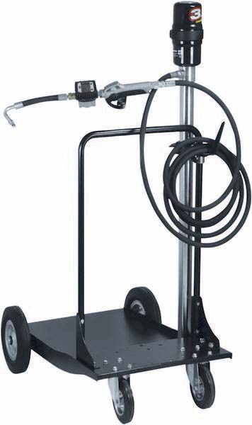 Ensemble pneumatique huile 20-60kg 3:1 avec pistolet digital et chariot 4 roues PIUSI - 10335