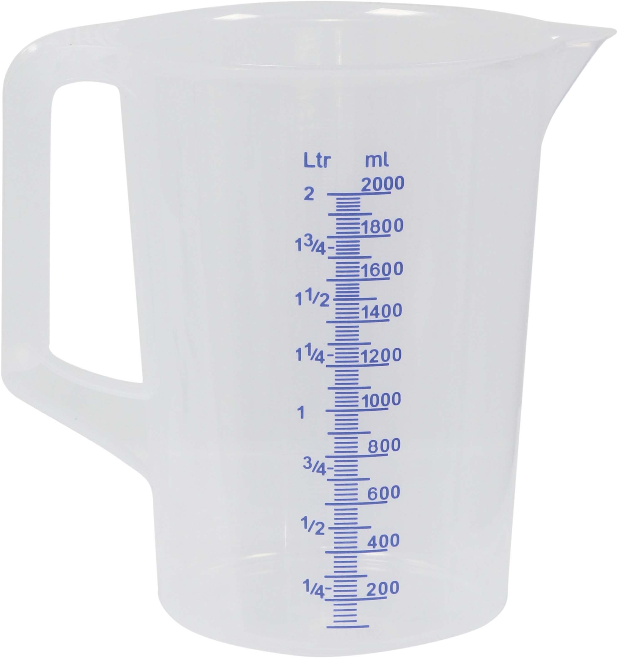 MESURE 2 LITRES GRADUEE-TRANSPARENT--10358