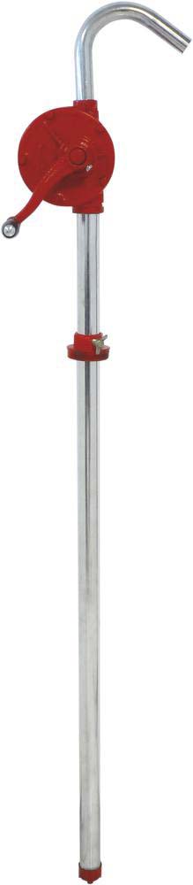 Pompe à huile rotative avec bec verseur canne acier 1m STILKER - 10378