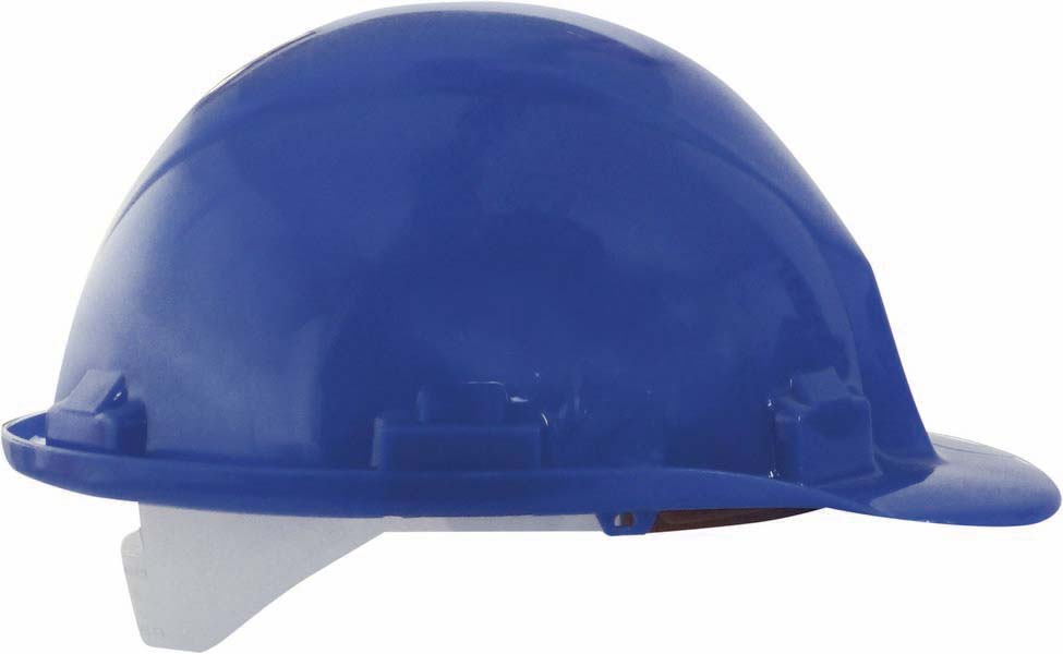 Casque de chantier bleu - 10432