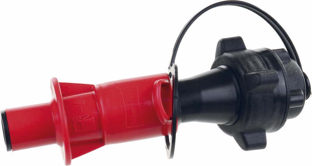 Bec verseur stop anti goutte pour jerrican plastique base large - 10491