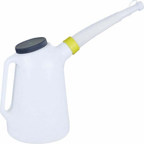 Broc verseur gradué 5L avec couvercle à visser et bec flexible STILKER - 10494