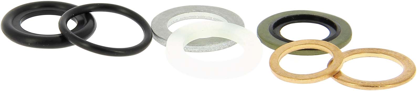 Joint de bouchon de vidange de 12 à 18mm - de 7 pcs - 10600