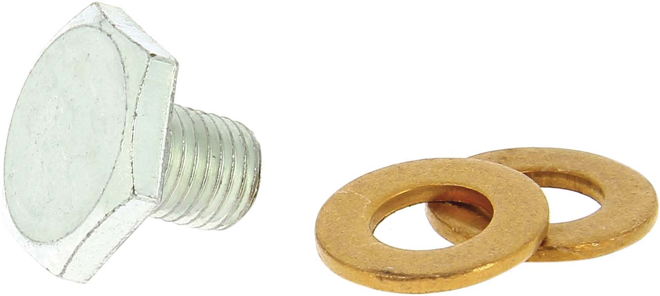 Bouchon de vidange M10 et 2 joints cuivre - - 10621