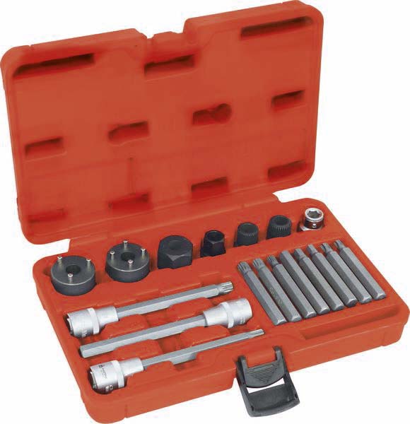 Coffret 18pcs d'outils de demontage d'alternateur DRAKKAR EQUIPEMENT - 10769