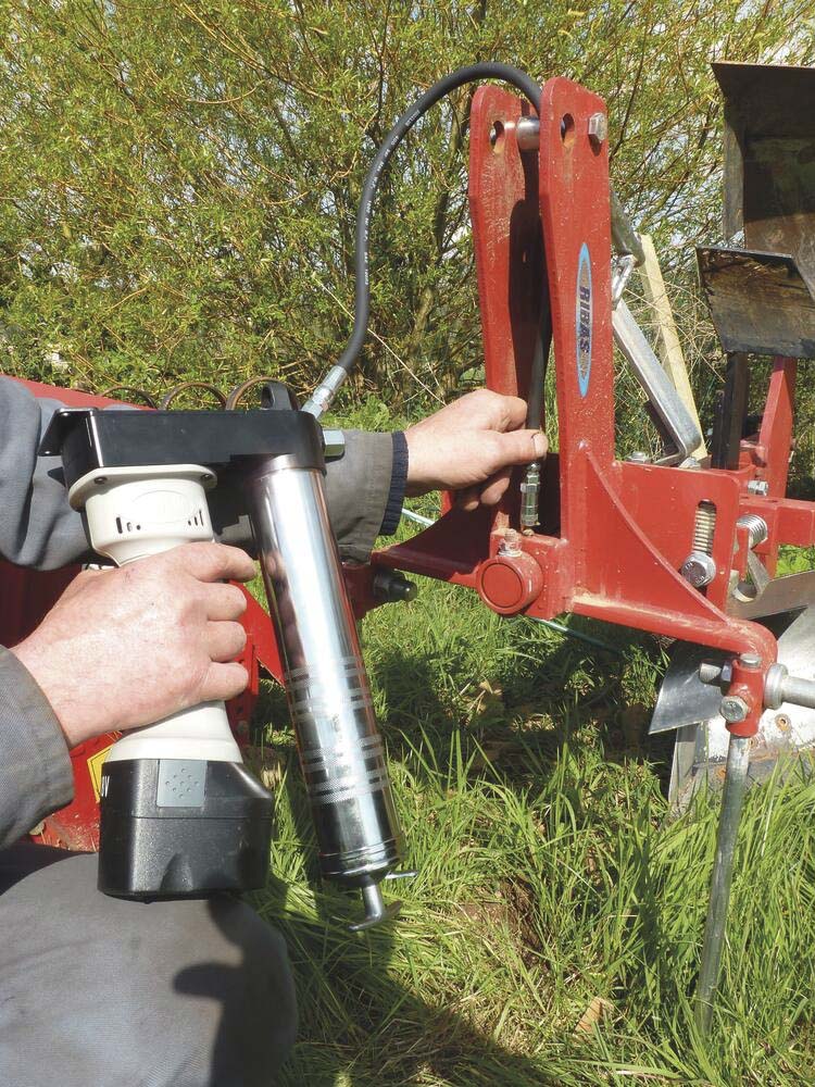 Pompe a graisse electrique a batterie 18v DRAKKAR EQUIPEMENT - 11389