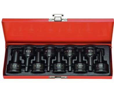 9 embouts a chocs male DRAKKAR TOOLS - 11436