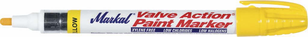 Feutre marquage ep.4mm jaune permanent MARKAL - 11674
