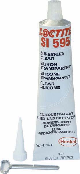 Colle silicone incolore mono-composant SI 595 - tube de 100ml LOCTITE - 11805
