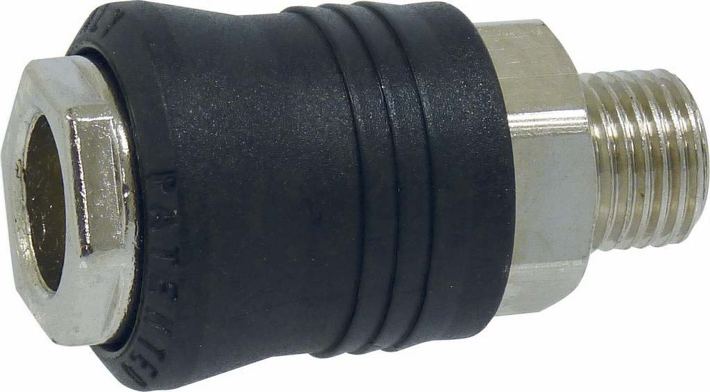 Raccord rapide femelle filetage mâle 1/4