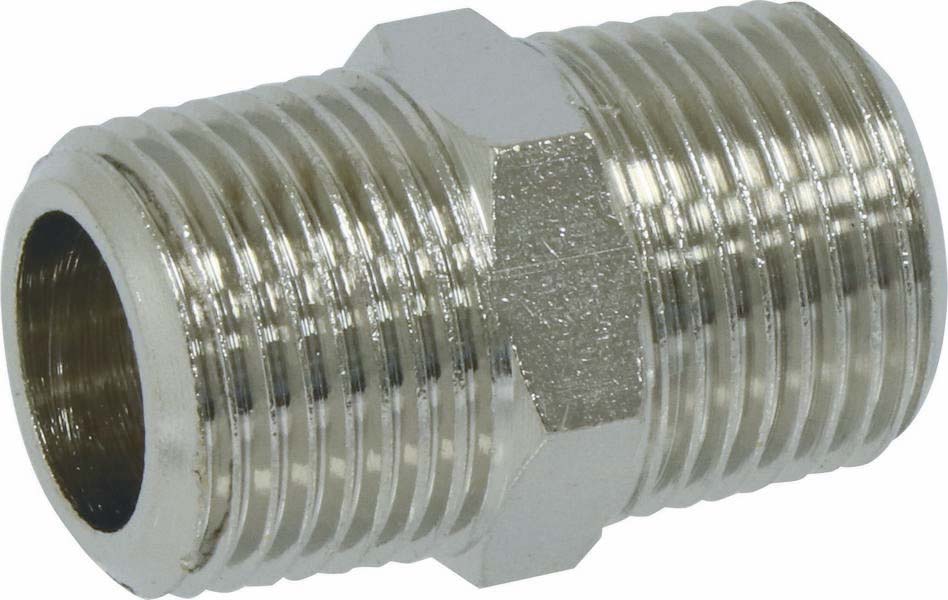 Raccord mamelon filetage mâle 3/8