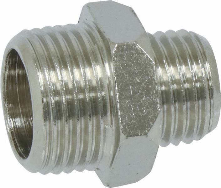 Raccord mamelon filetage mâle 1/4