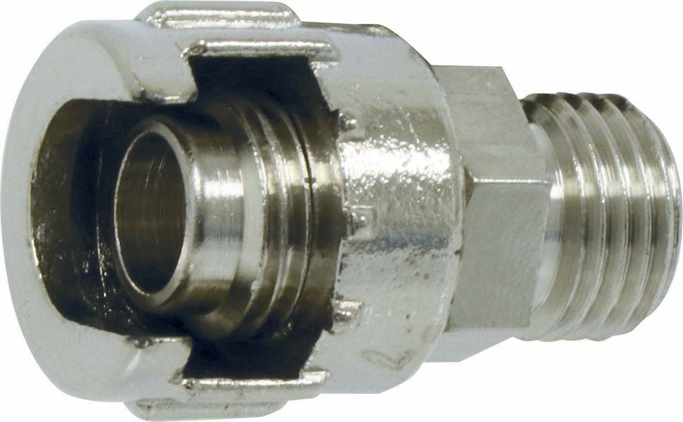 Raccord pour baïonnette avec écrou filetage mâle 1/4