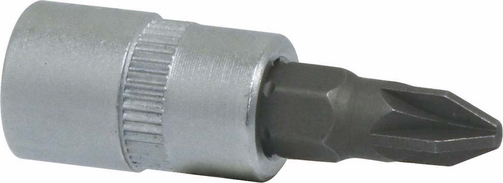Douille 37mm embout pozidriv 1/4' taille pz0 dt DRAKKAR TOOLS - 12084