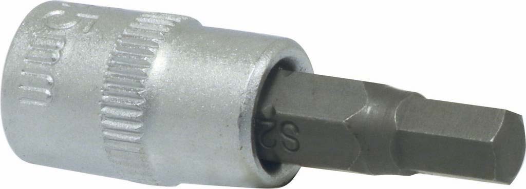 Douille 37mm embout hexagonal 6 pans 1/4' taille 3mm dt DRAKKAR TOOLS - 12088