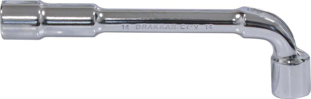 Cle pipe cv 14mm debouchee 6x6p/vrac dt DRAKKAR TOOLS - 12218